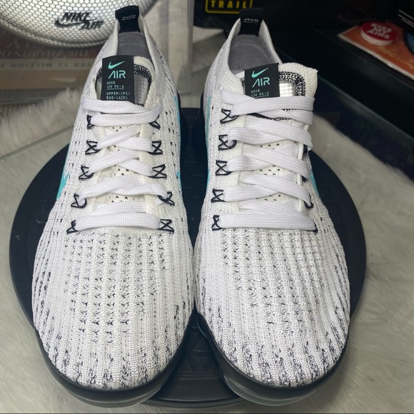 🆕 Nike Wmns Air VaporMax Flyknit 3 'Tiffany Teal' - Picture 5 of 12